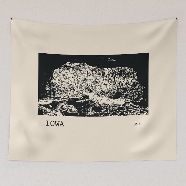 Item preview, Iowa USA designed and sold by Lakeric Cityscapes.