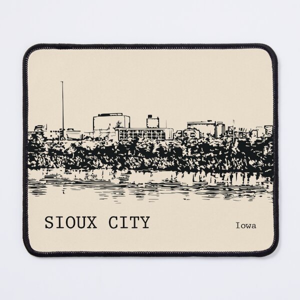 Item preview, Sioux City Iowa designed and sold by Lakeric Cityscapes.