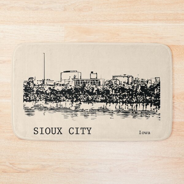 Item preview, Sioux City Iowa designed and sold by Lakeric Cityscapes.