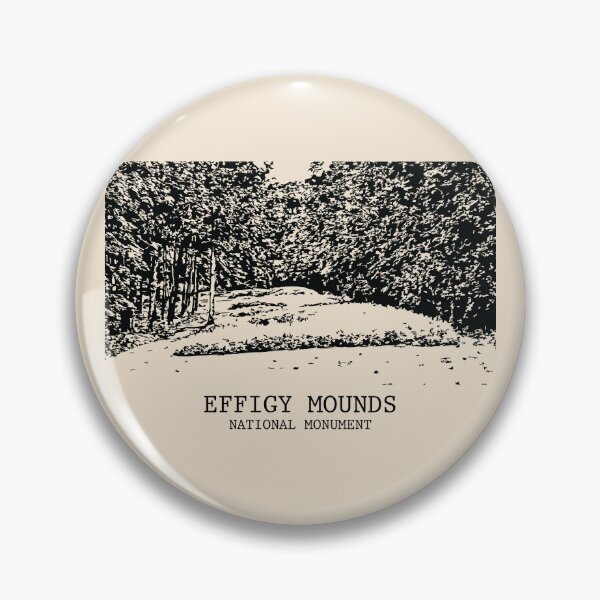 Item preview, Effigy Mounds National Monument designed and sold by Lakeric Cityscapes.