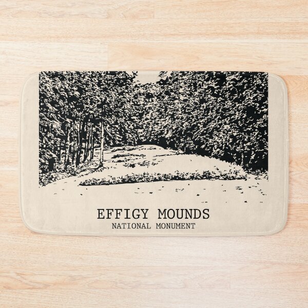 Item preview, Effigy Mounds National Monument designed and sold by Lakeric Cityscapes.
