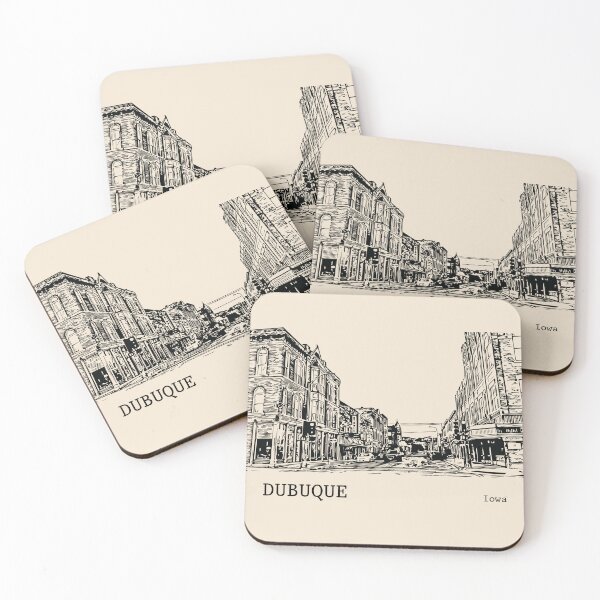 Item preview, Dubuque Iowa designed and sold by Lakeric Cityscapes.