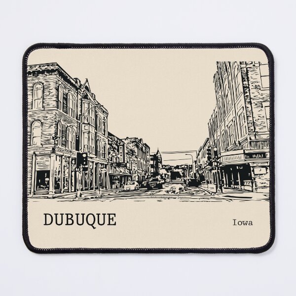 Item preview, Dubuque Iowa designed and sold by Lakeric Cityscapes.