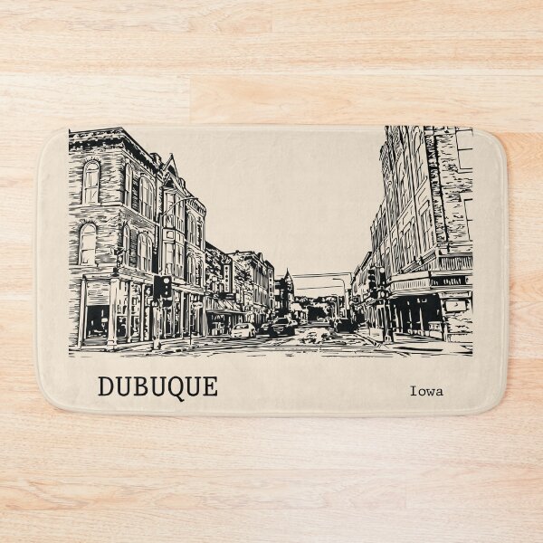 Item preview, Dubuque Iowa designed and sold by Lakeric Cityscapes.