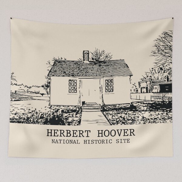 Item preview, Herbert Hoover National Historic Site designed and sold by Lakeric Cityscapes.