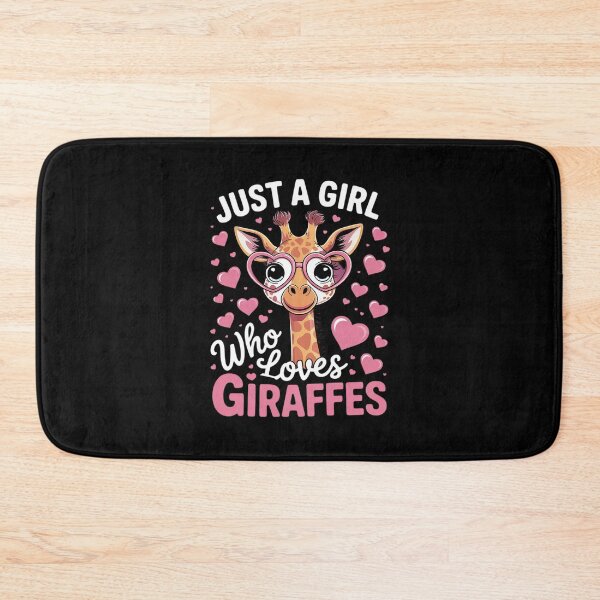 Item preview, Just A Girl Who Loves Giraffes Giraffe designed and sold by joyouartArt.