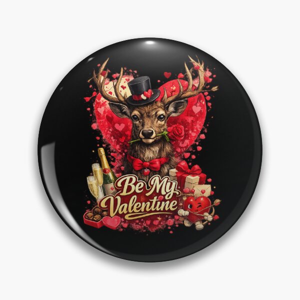 Item preview, Funny Valentine Deer Shirt – Cute Romantic Animal Illustration designed and sold by KapiPrint.