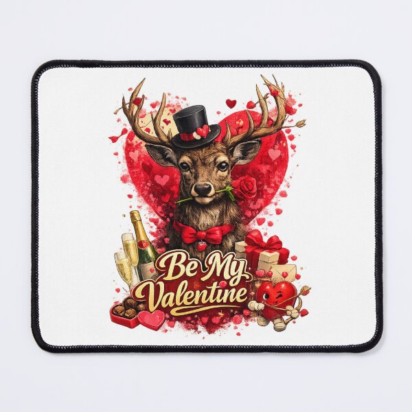 Item preview, Funny Valentine Deer Shirt – Cute Romantic Animal Illustration designed and sold by KapiPrint.