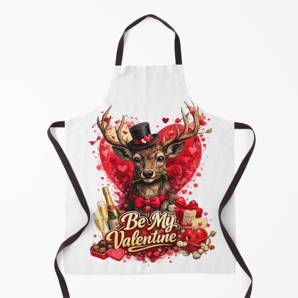 Item preview, Funny Valentine Deer Shirt – Cute Romantic Animal Illustration designed and sold by KapiPrint.
