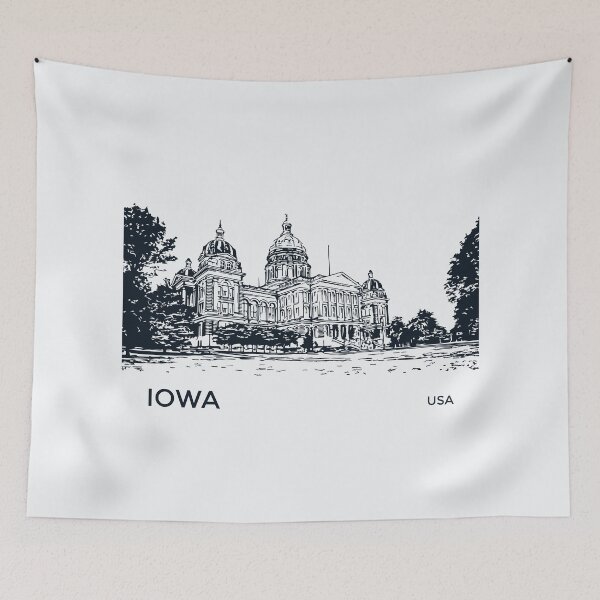 Item preview, Iowa State USA designed and sold by Lakeric Cityscapes.