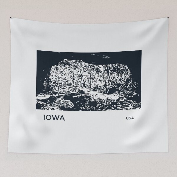 Item preview, Iowa USA designed and sold by Lakeric Cityscapes.