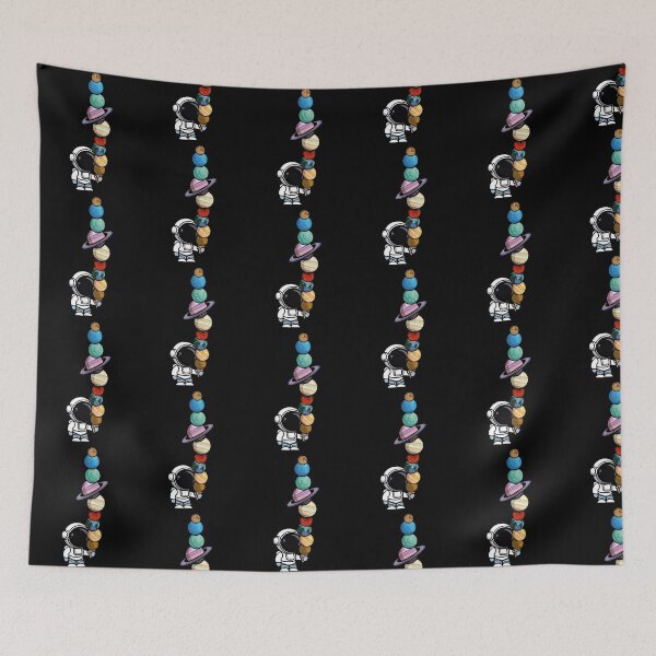 Item preview, Astronaut with Planet Scoops Interstellar Ice Cream designed and sold by Blok45.