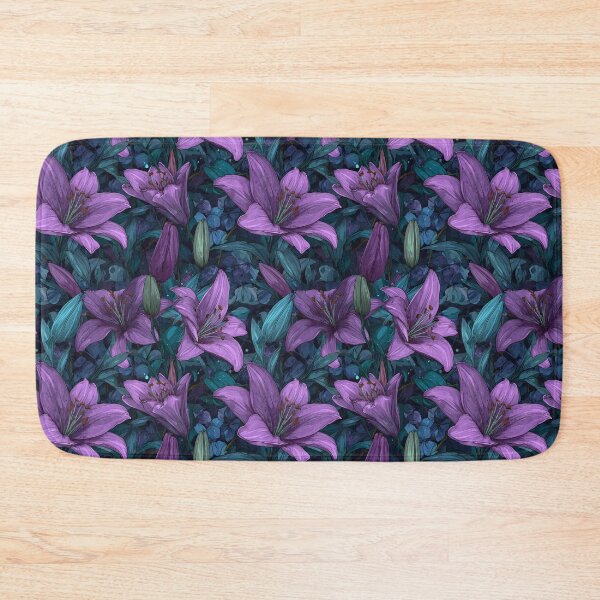 Item preview, Elegant Lilies Texture  - Botanical Garden Pattern  - Valentines Gifts designed and sold by RoyalStarsPatts.