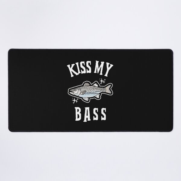 Item preview, Funny Bass Fishing Kiss My Bass designed and sold by Sartoris Art.