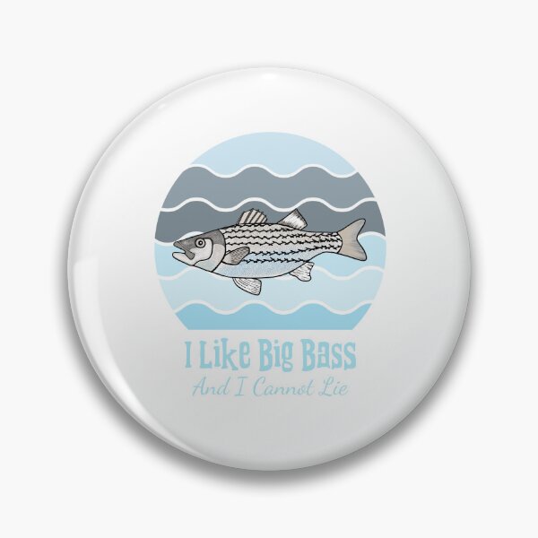 Item preview, I Like Big Bass Funny Bass Fishing designed and sold by Sartoris Art.