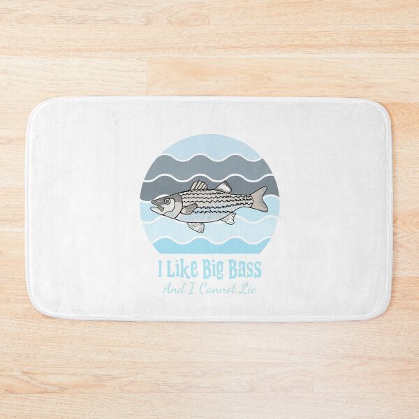 Item preview, I Like Big Bass Funny Bass Fishing designed and sold by Sartoris Art.