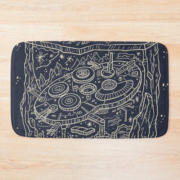 Item preview, Underground Secret Alien Base Hollow Earth Sci-Fi designed and sold by zzz888.
