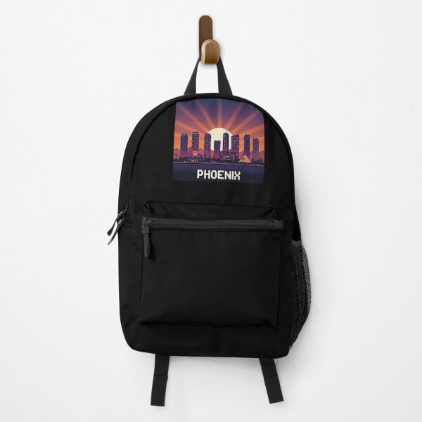 Item preview, Pixel Art Phoenix Skyline designed and sold by Potato Quality Prints.