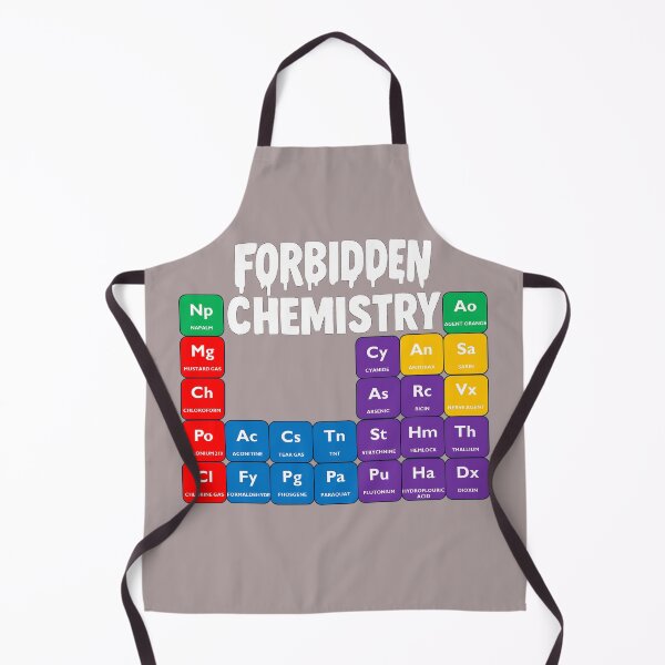 Item preview, FORBIDDEN CHEMISTRY, Periodic Table of Toxic Substances Shirt, Comic-Book Style, Surreal Science Chaos designed and sold by The Bizarre Archive.