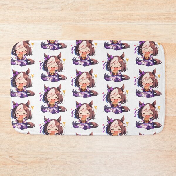 Item preview, Special Week Uma Musume Pretty Derby Chibi Burger Smile designed and sold by mildaclairmo.