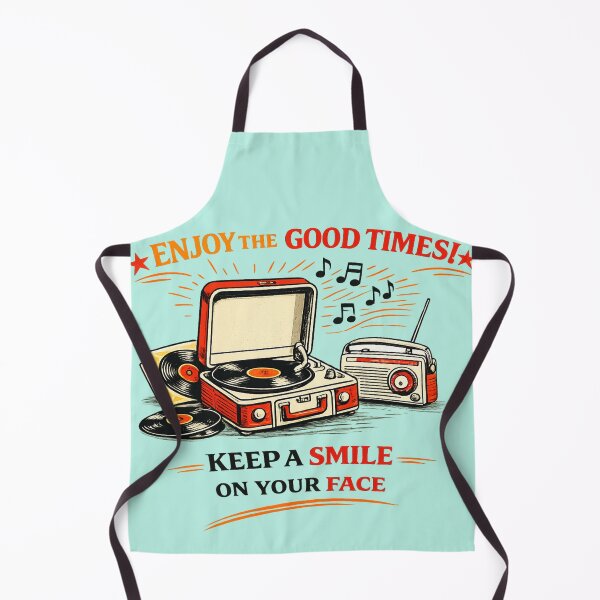 Item preview, 1960s Retro Record Player & Transistor Radio – Vintage Music Vibes (AI Art) designed and sold by Cleora Visuals.