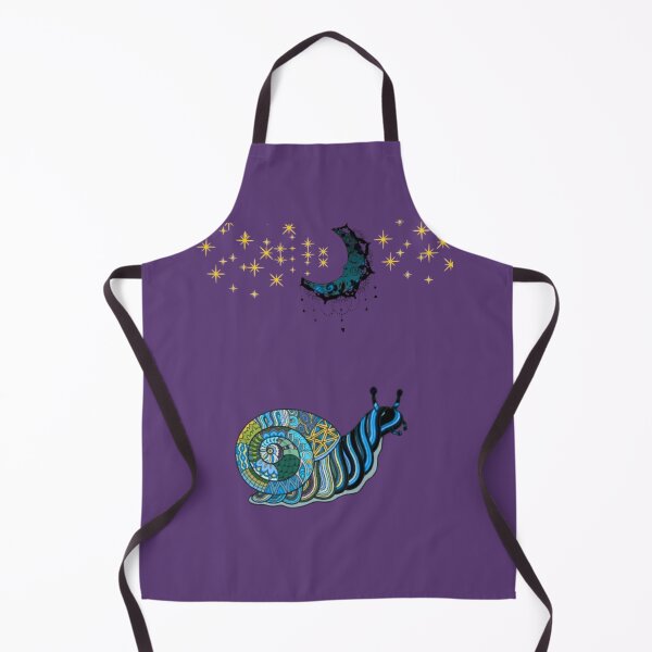 Item preview, Mystic Blue Snail Under Starry Moonlight. designed and sold by PhantomArtStore.