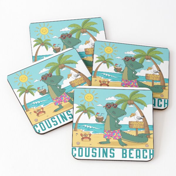 Item preview, Cousins Beach Funny Design | Cousin Crew Fun Summer Vacation T-Shirt & Sticker designed and sold by PixelWaveBD.