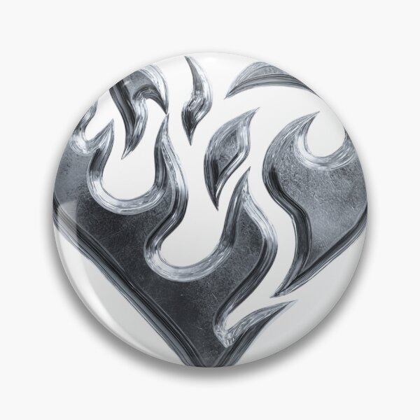 Item preview, Chrome Flaming Heart Edgy Valentine Aesthetic Streetwear designed and sold by BigStar-Cart.