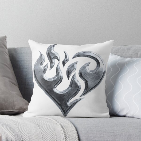 Item preview, Chrome Flaming Heart Edgy Valentine Aesthetic Streetwear designed and sold by BigStar-Cart.