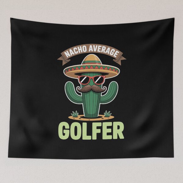 Item preview, Nacho Average Golfer - Golfing Lover Golf Tournament Hobby designed and sold by angolinnArt.