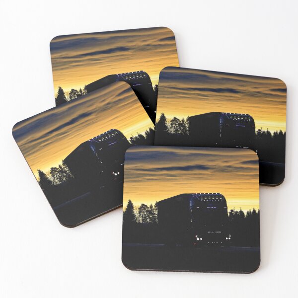 Item preview, Trucking at Twilight designed and sold by Taina Sohlman.