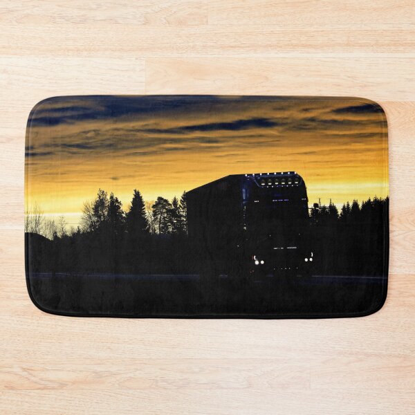 Item preview, Trucking at Twilight designed and sold by Taina Sohlman.
