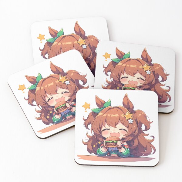 Item preview, Taiki Shuttle Uma Musume Pretty Derby Chibi Burger Joy designed and sold by mildaclairmo.
