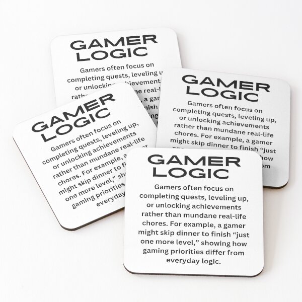 Item preview, Relatable Gamer Logic designed and sold by Rasheedaholik.