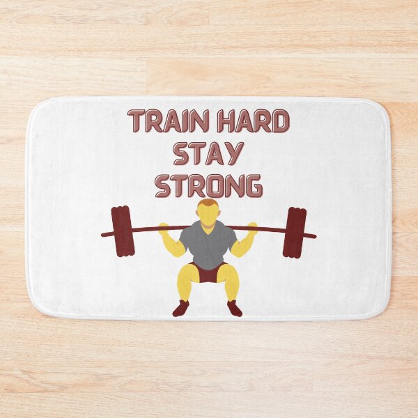Item preview, Train Hard Stay Strong Gym Motivation designed and sold by Adappai.