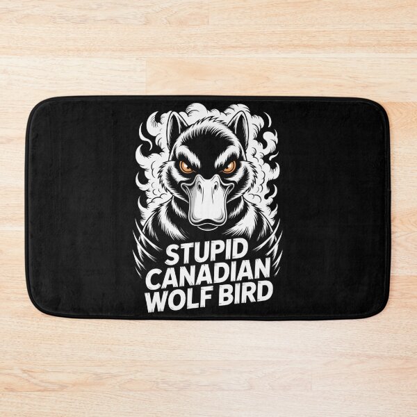 Item preview, Stupid Canadian Wolf Bird - Menacing Cloud Smoke Portrait Design designed and sold by DarylWelsh2024.