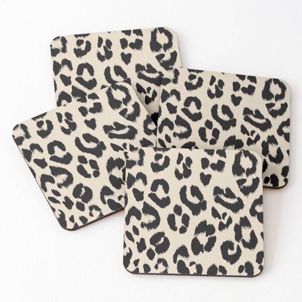 Item preview, Neutral Leopard Print Pattern in Modern Animal Style designed and sold by tamoora.