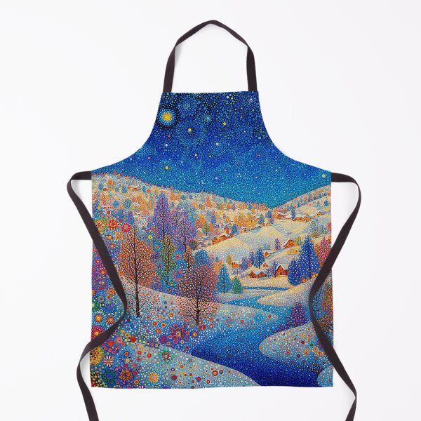 Item preview, Winter Wonderland Floral Landscape designed and sold by Neika Shimm Designs.
