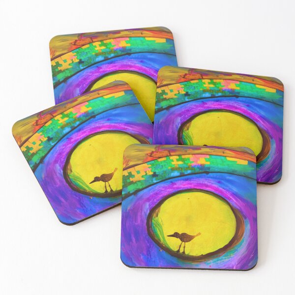 Item preview, A black birds yellow hole designed and sold by THEJTV.