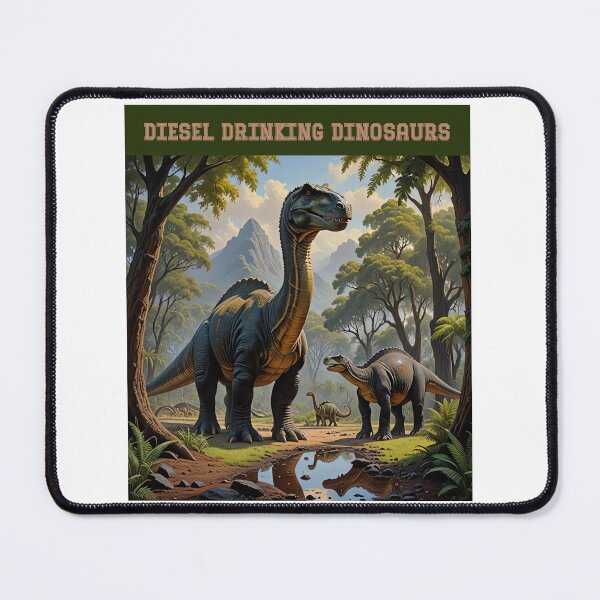 Item preview, Drinking diesel by the ton designed and sold by Diesel Drinking Dinosaurs.