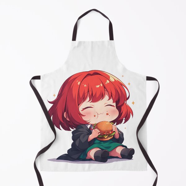 Item preview, Chise Hatori Ancient Magus Bride Chibi Burger Smile designed and sold by mildaclairmo.
