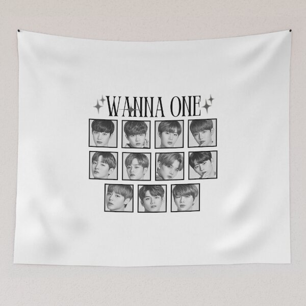 Item preview, Wanna One Square Legendary K-Pop Boy Group Korean pop idols Kpop legends designed and sold by HELL0WBELLO.