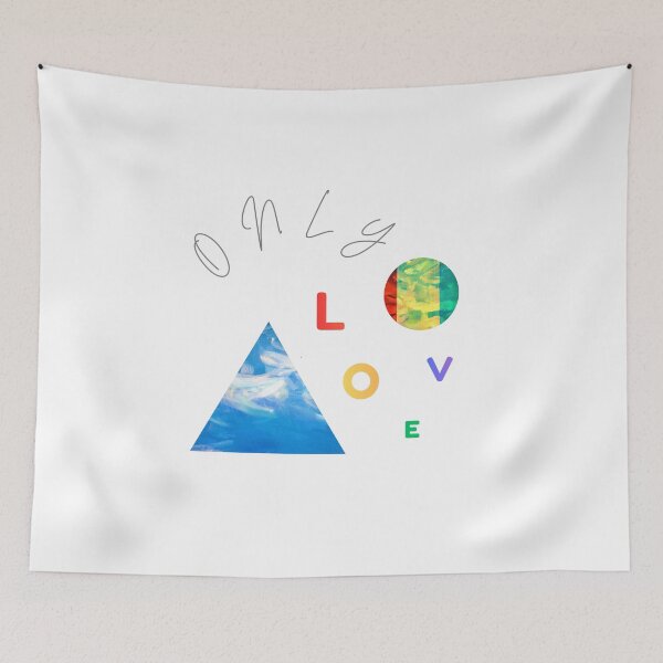 Item preview, Only Love – Modern Abstract Geometric Art designed and sold by CromaArtStudio.