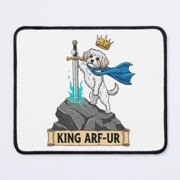 Item preview, Maltipoo King Arthur sword designed and sold by TobyTheMaltipoo.