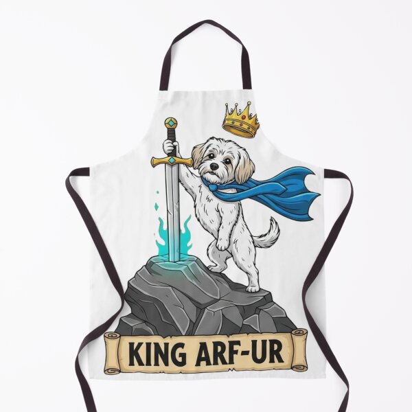 Item preview, Maltipoo King Arthur sword designed and sold by TobyTheMaltipoo.