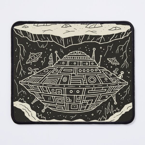 Item preview, Underground Alien Base Hollow Earth Secret Bunker designed and sold by zzz888.