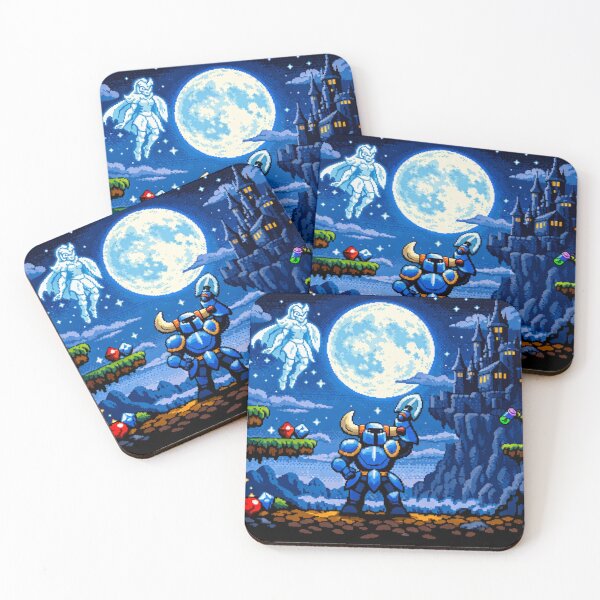 Item preview, Shovel Knight Art Work Moonlight designed and sold by FeelTheDrawing.