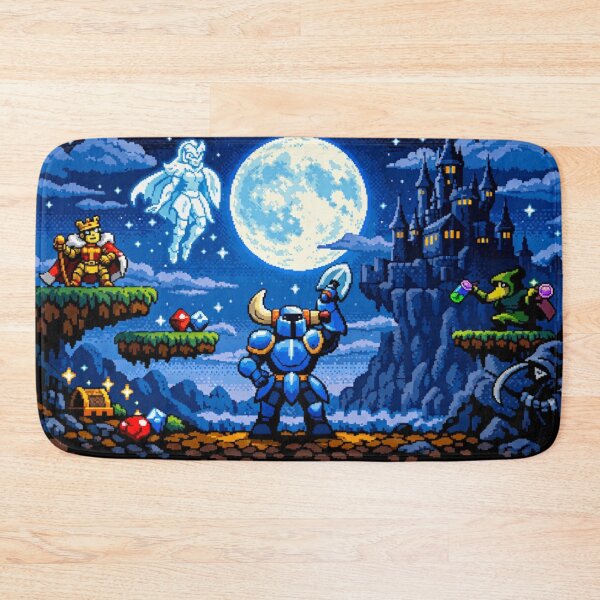 Item preview, Shovel Knight Art Work Moonlight designed and sold by FeelTheDrawing.