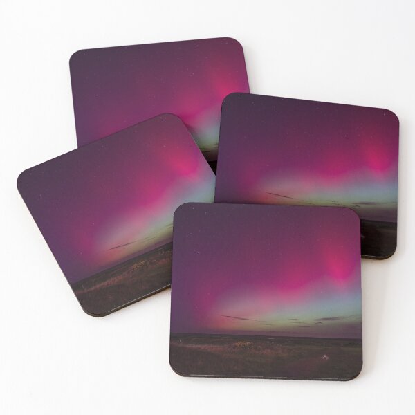 Item preview, Aurora Borealis over Royal North Devon Golf Course designed and sold by twymanphoto.