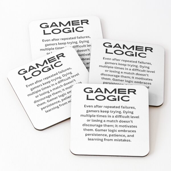 Item preview, Gamer Logic – Relatable Gaming designed and sold by Rasheedaholik.